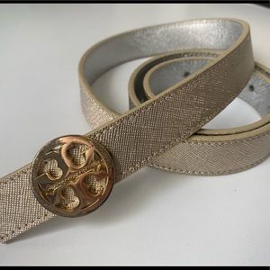 Tory Burch Gold Belt